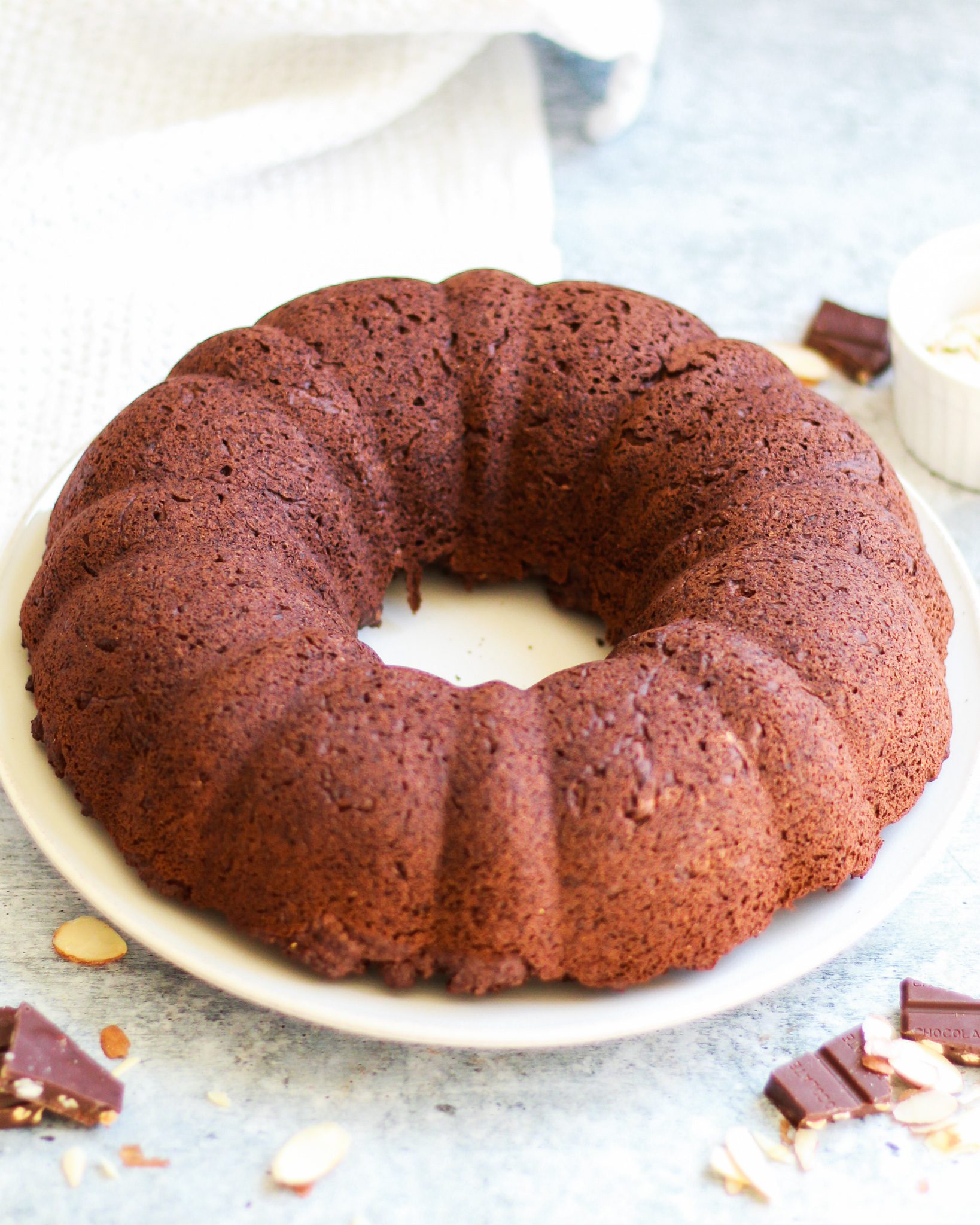 Vegan Chocolate Bundt Cake {Gluten Free} The Banana Diaries