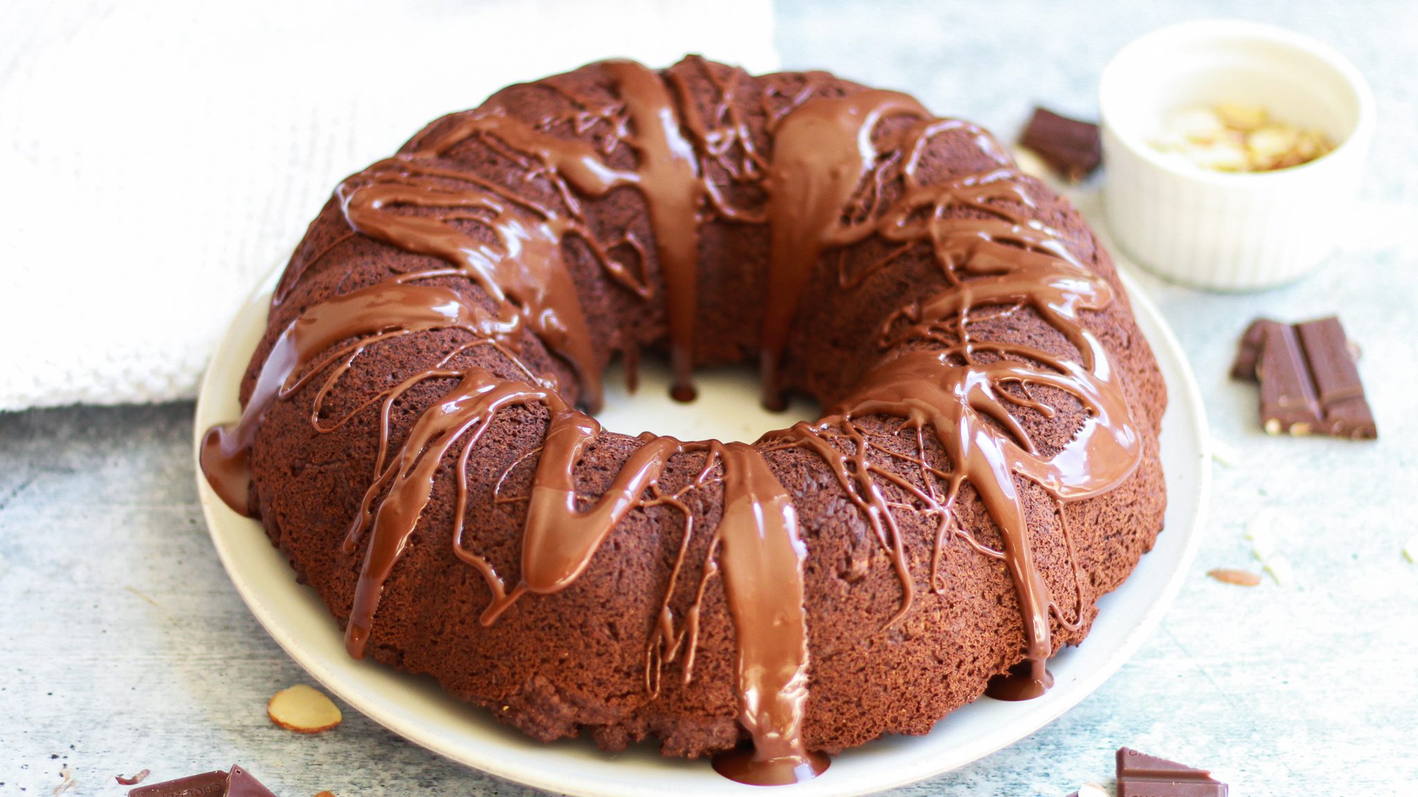 Vegan Chocolate Bundt Cake {Gluten Free} The Banana Diaries