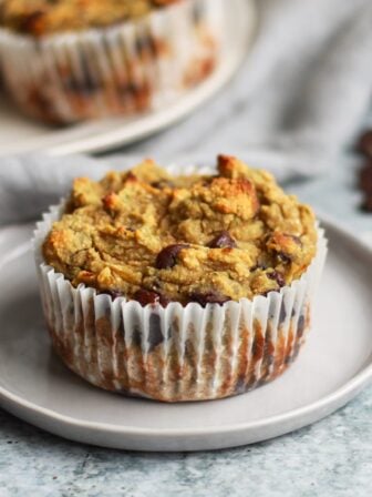 header of zucchini muffins