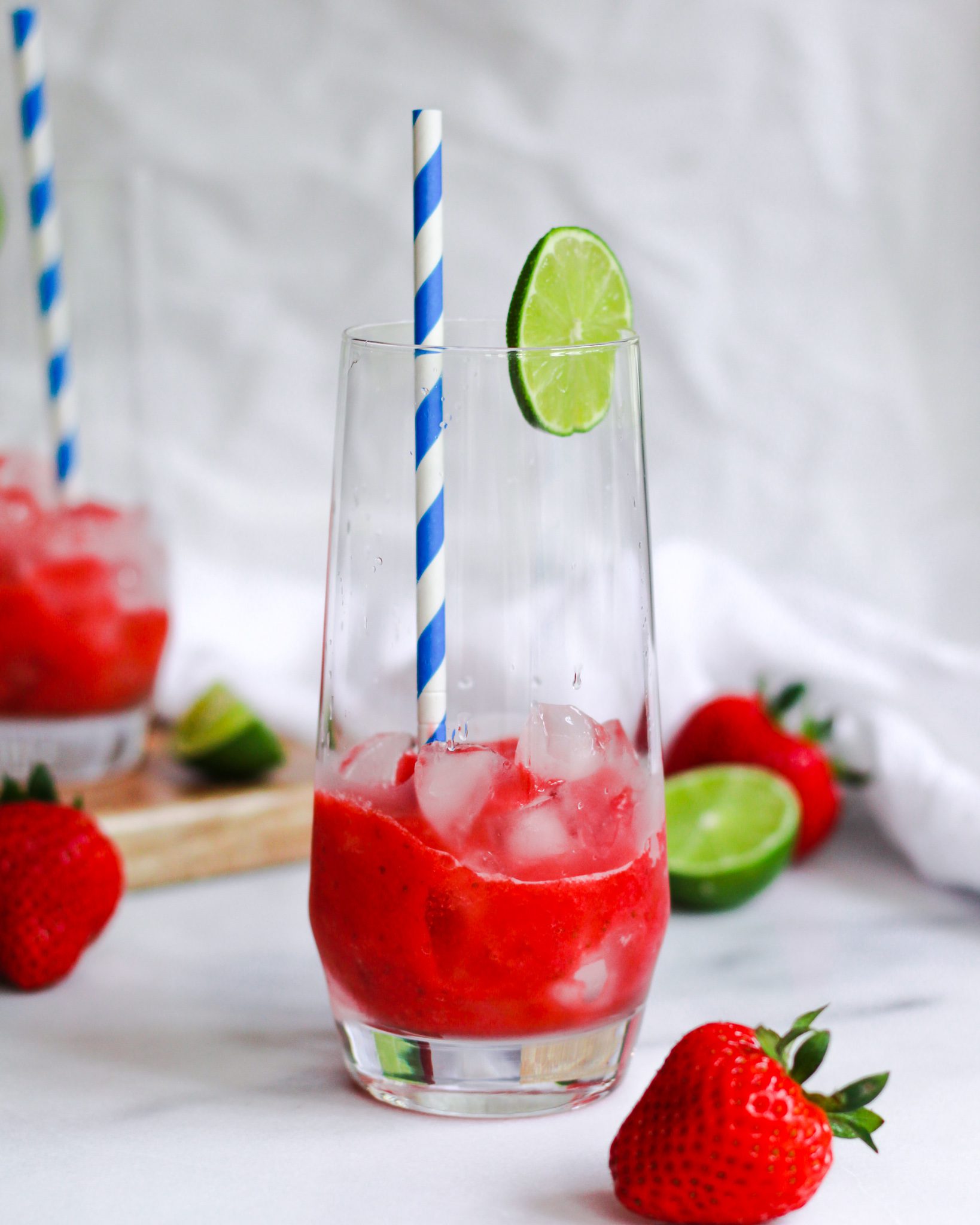 Easy Virgin Strawberry Margarita The Banana Diaries