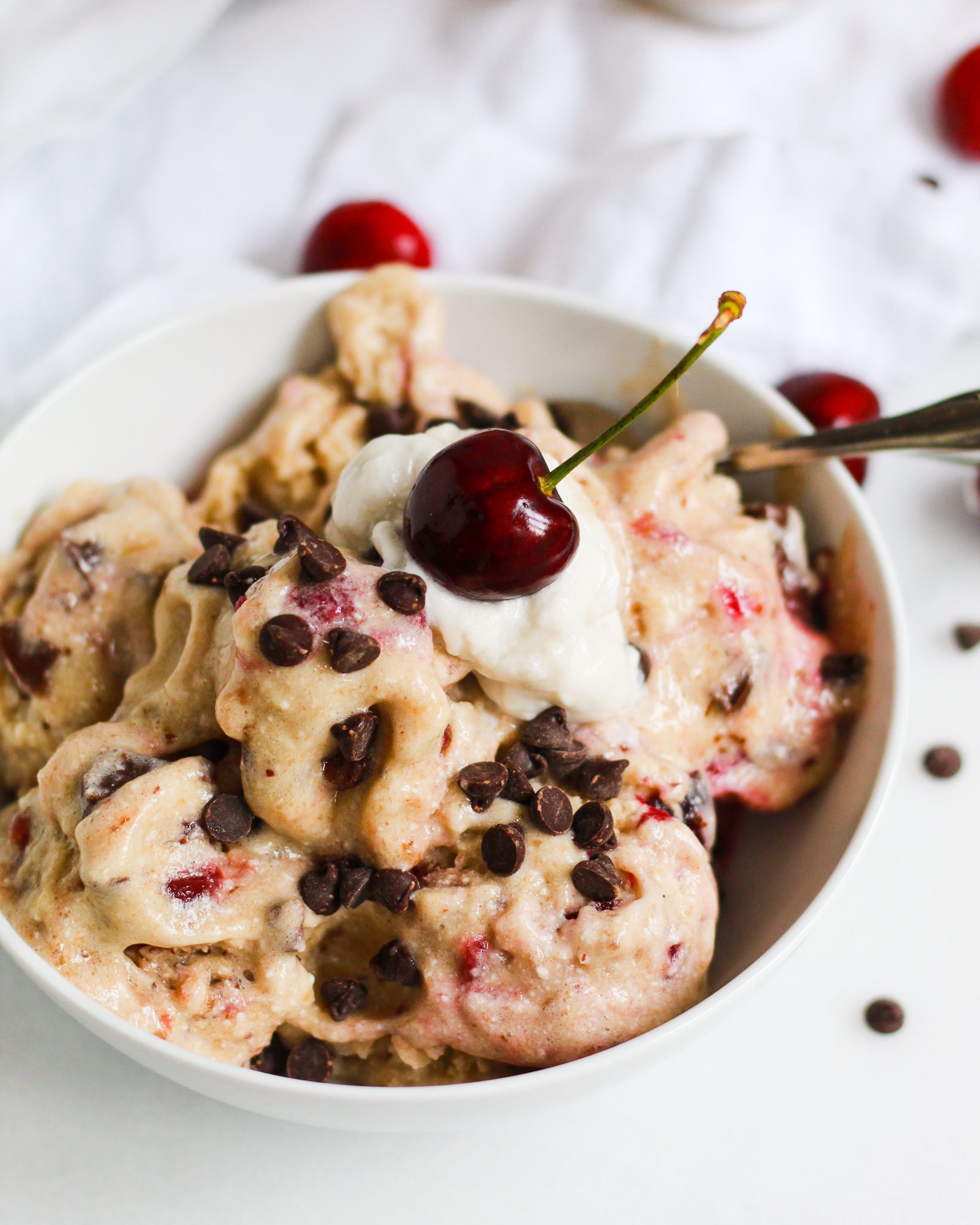 Paleo Vegan Cherry Garcia Ice Cream The Banana Diaries