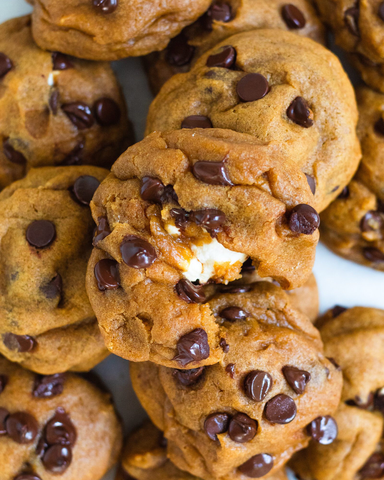 pile of marshmallow cookies