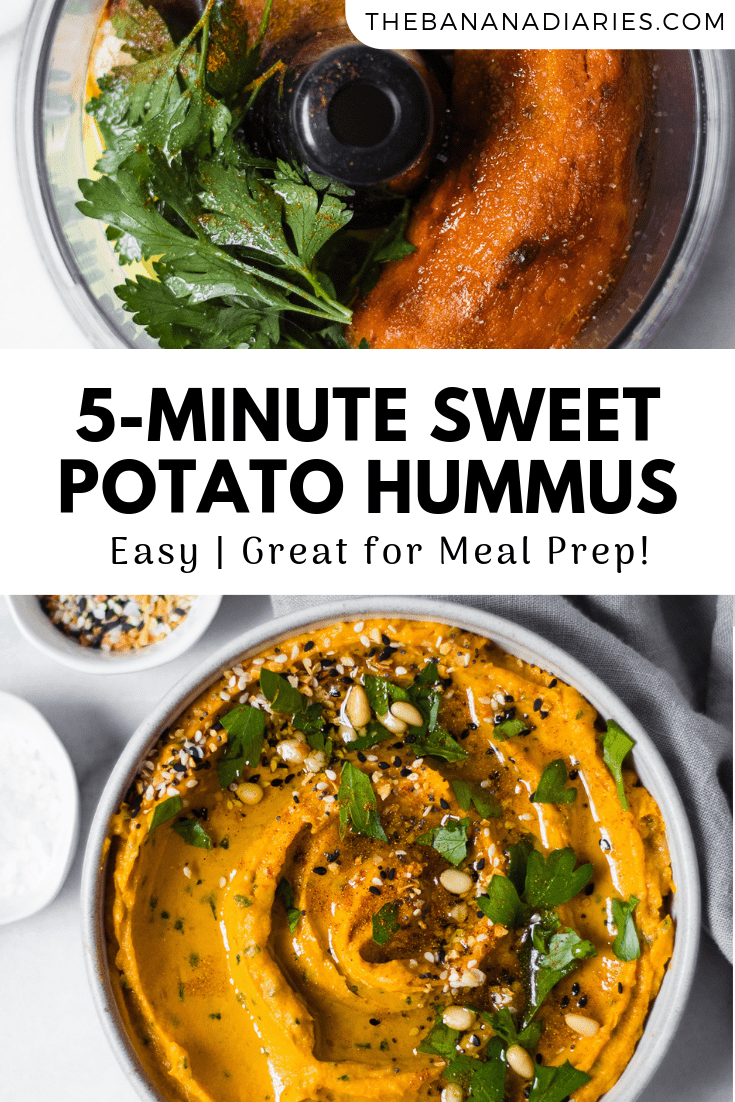 Sweet Potato Hummus | The Banana Diaries