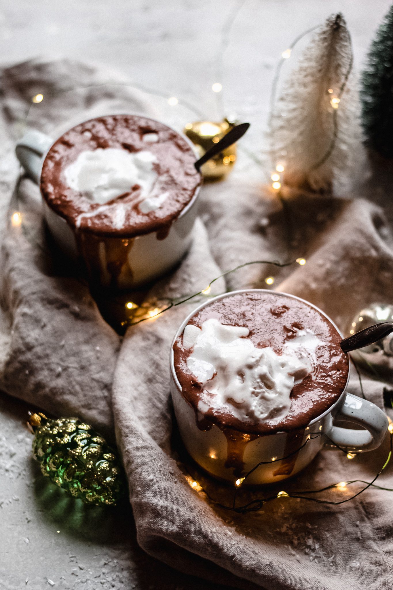 Vegan Gingerbread Hot Chocolate