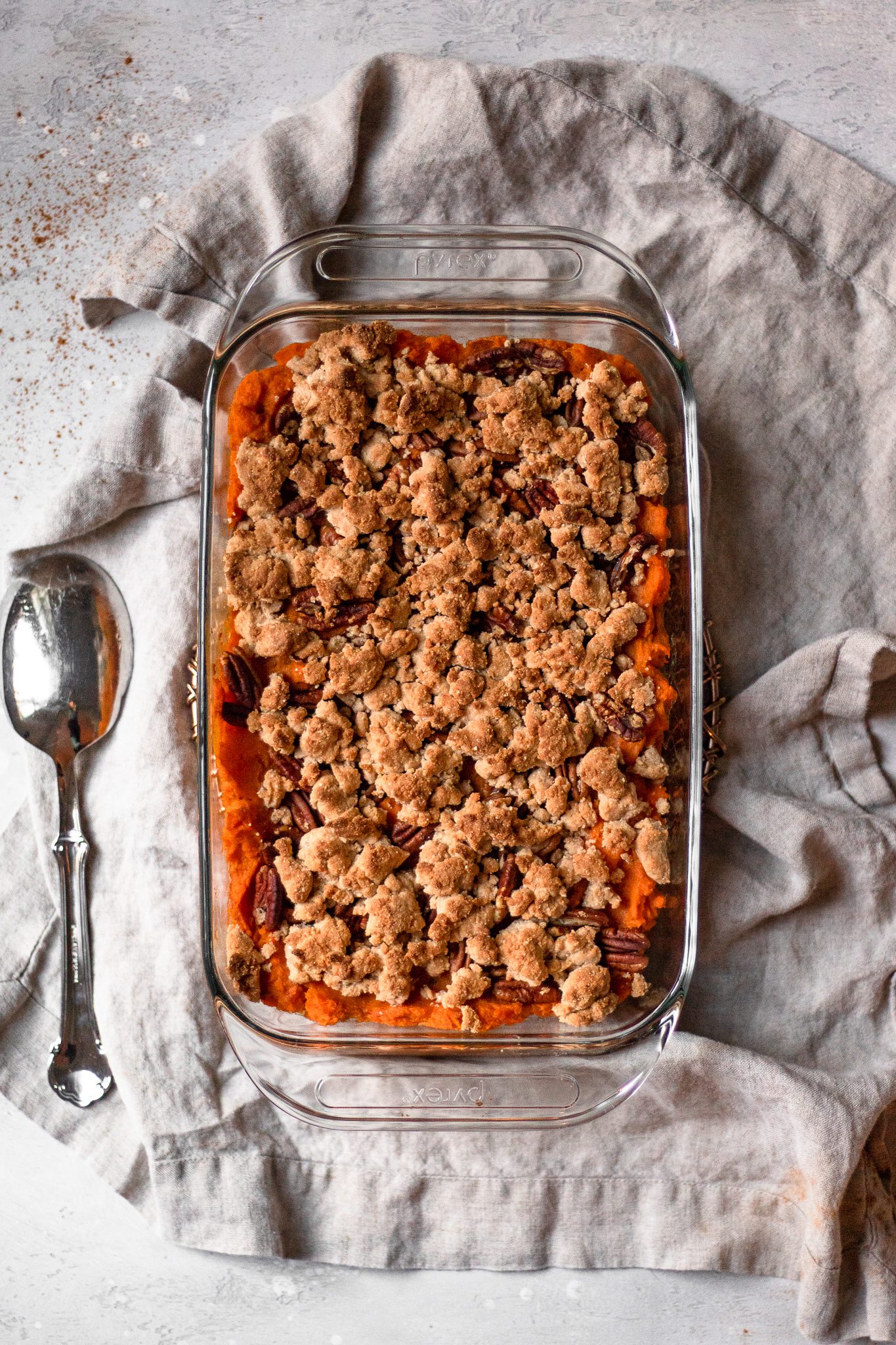 Unbelievably Easy Vegan Sweet Potato Casserole The Banana Diaries