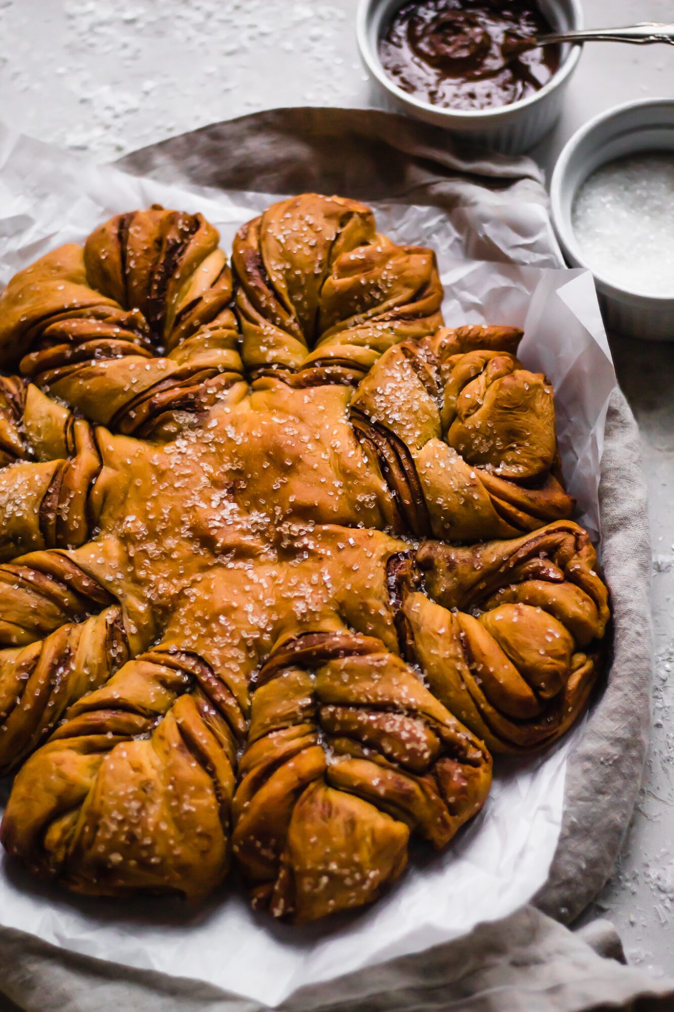 just baked star bread