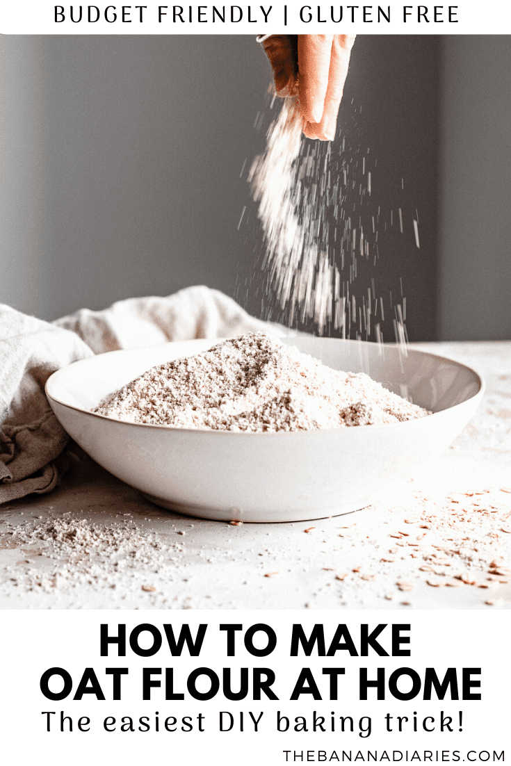 Oat Flour at Home (2 Easy Ways)