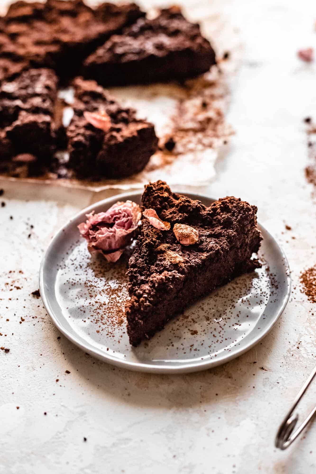 Vegan Flourless Chocolate Cake (Paleo) | The Banana Diaries