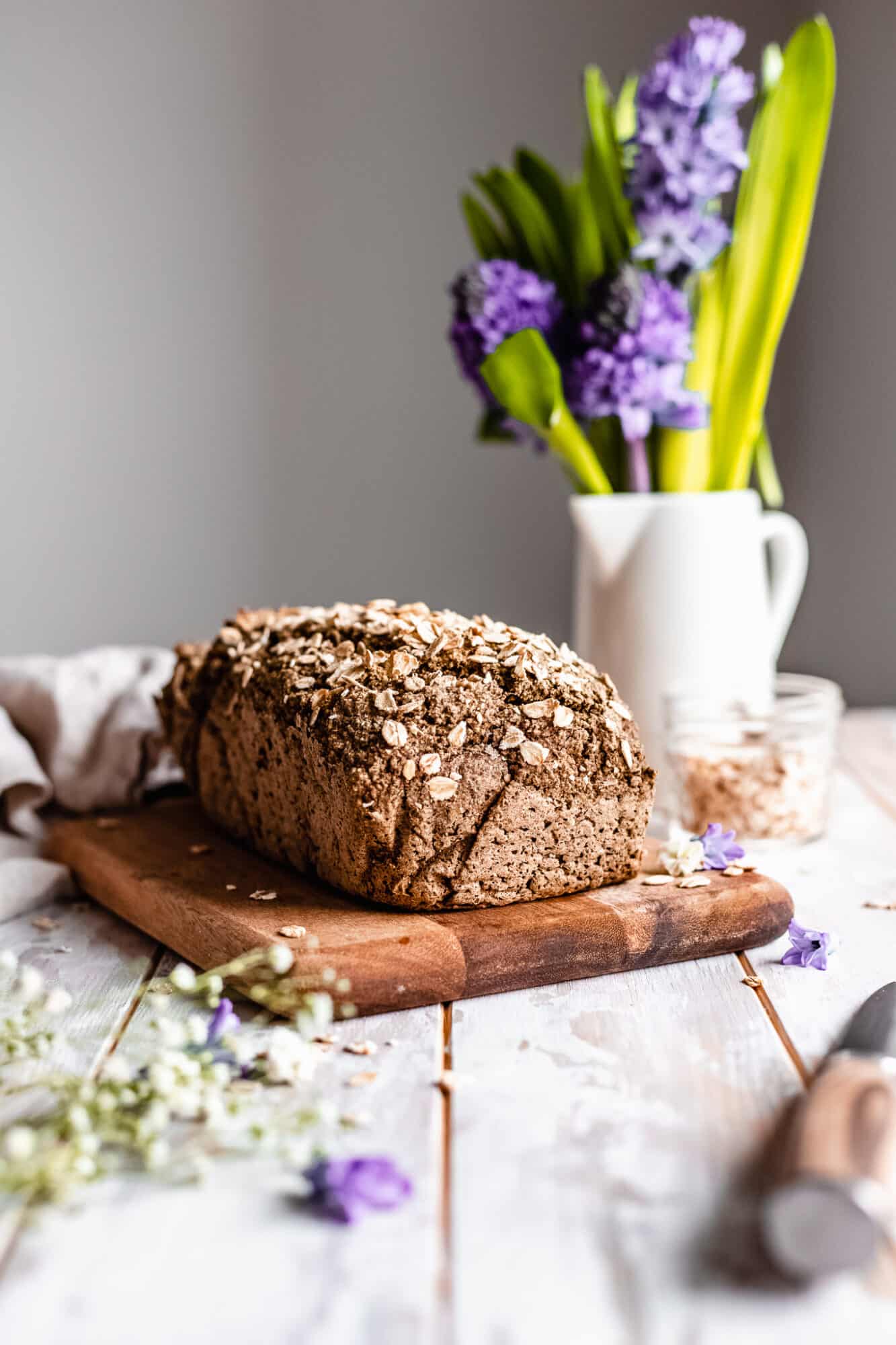 Vegan Gluten Free Oat Bread Yeast Free The Banana Diaries