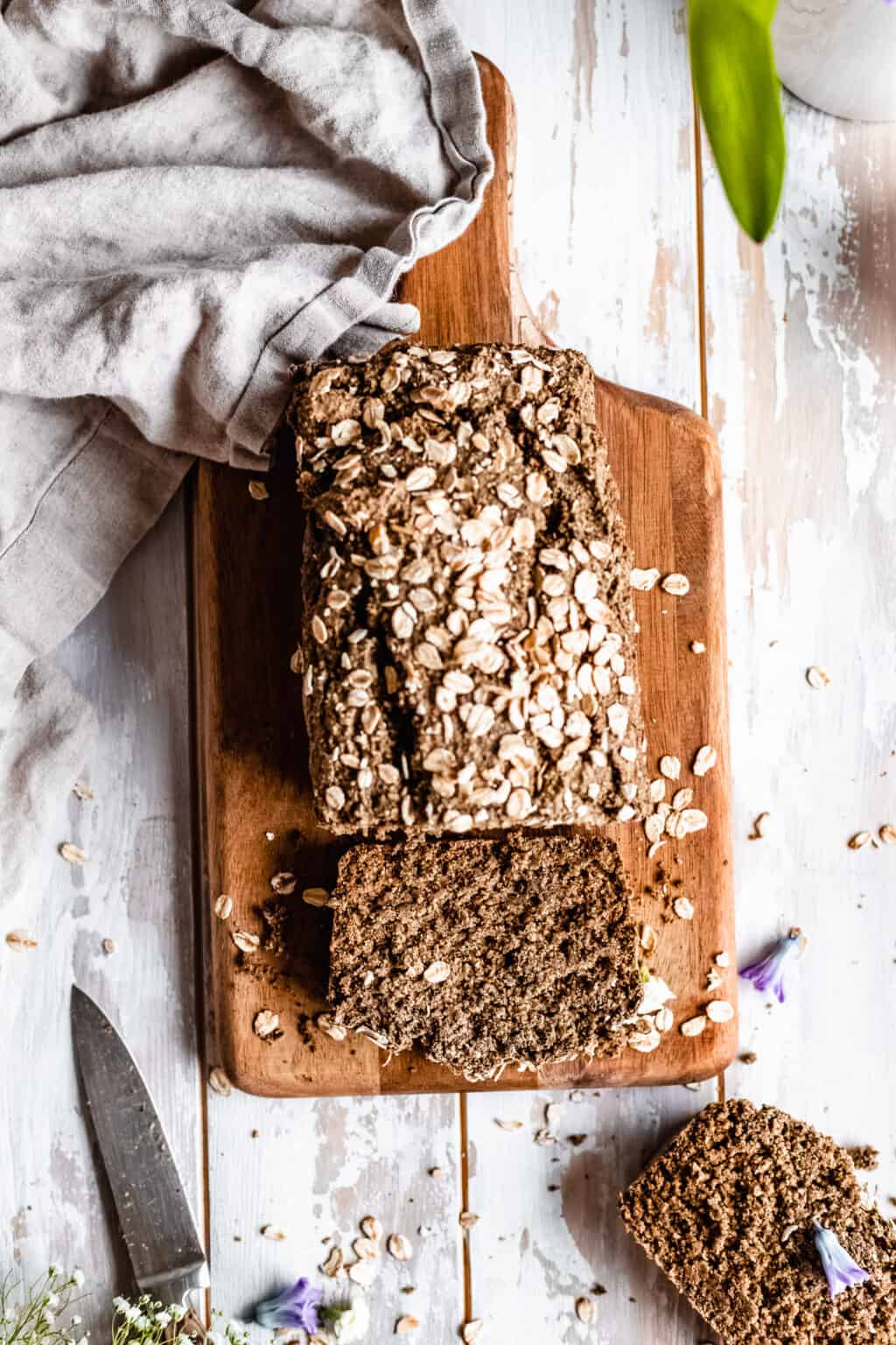 Vegan Gluten Free Oat Bread (Yeast Free) The Banana Diaries