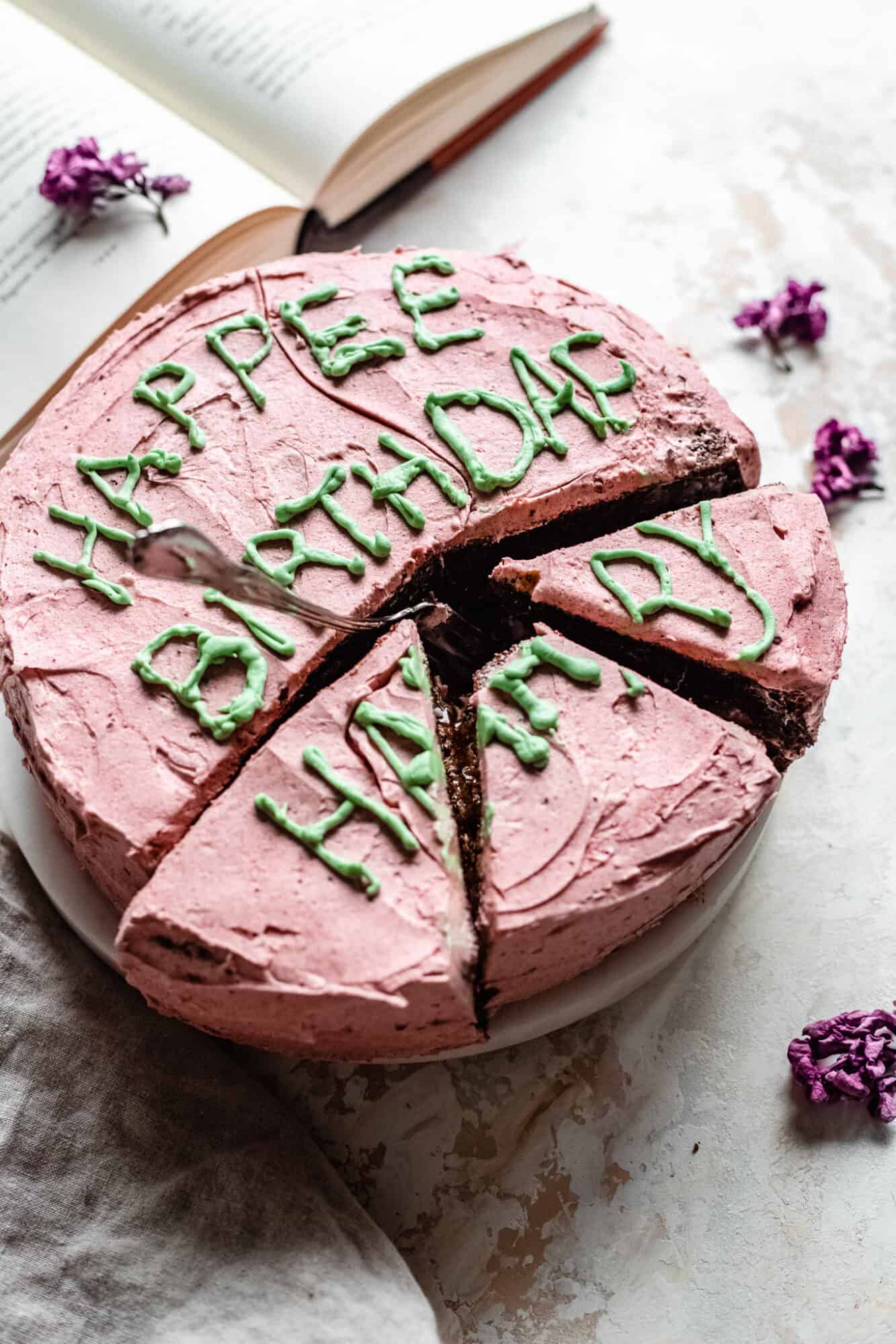 Vegan Harry Potter Birthday Cake The Banana Diaries