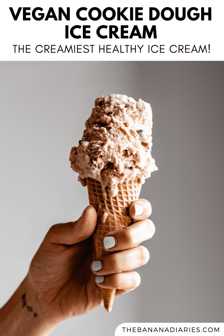 pinterest image for cookie dough ice cream
