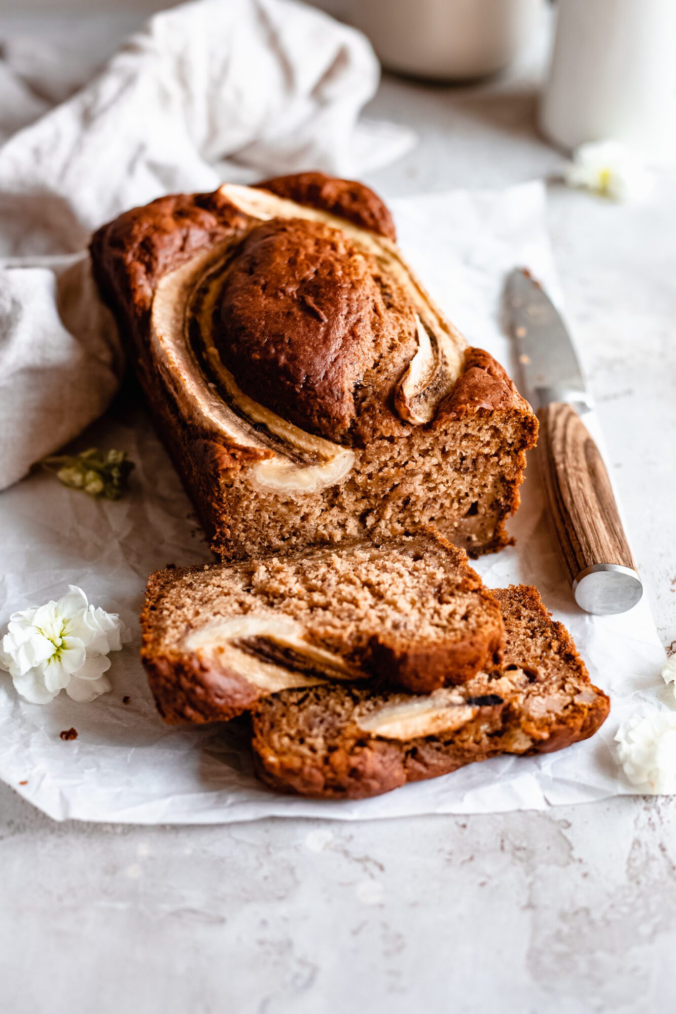 easy vegan banana bread