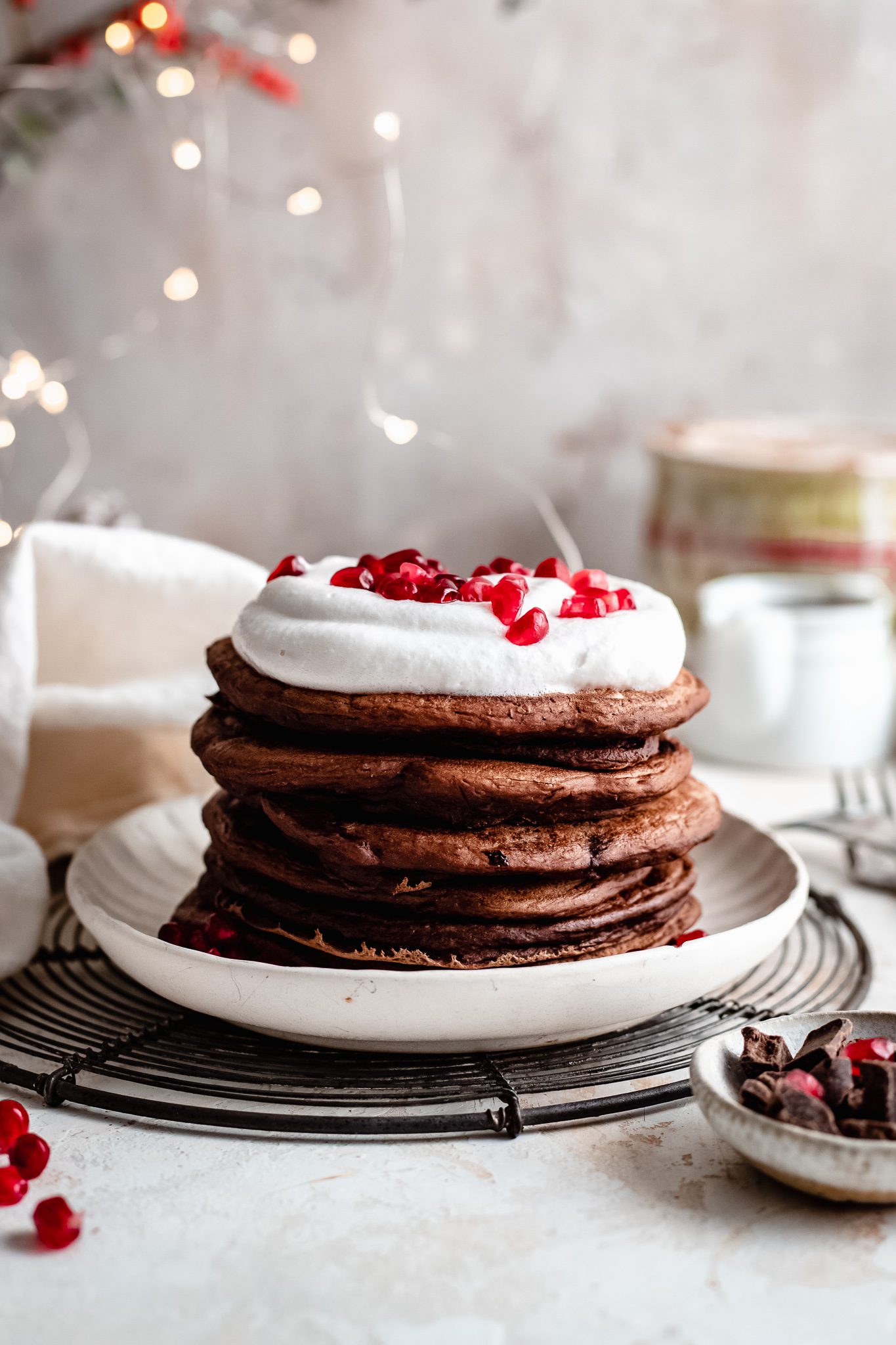 Vegan Chocolate Pancakes Recipe (Gluten Free!) The Banana Diaries