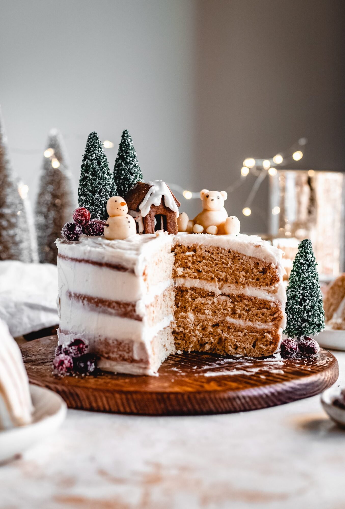 The Best Tree Stump Cake | Recipe | Tree stump cake, Christmas cake  designs, Christmas cake