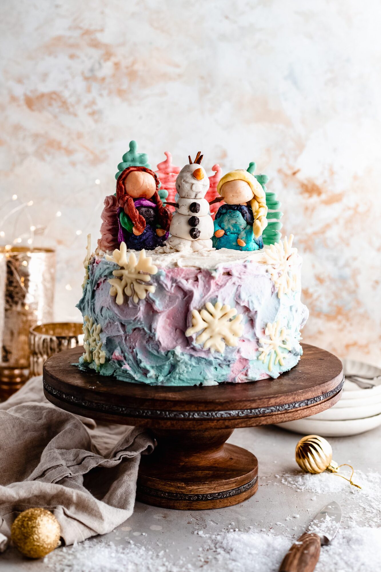 Funfetti Snowflake Cake by figandbleu, Quick & Easy Recipe