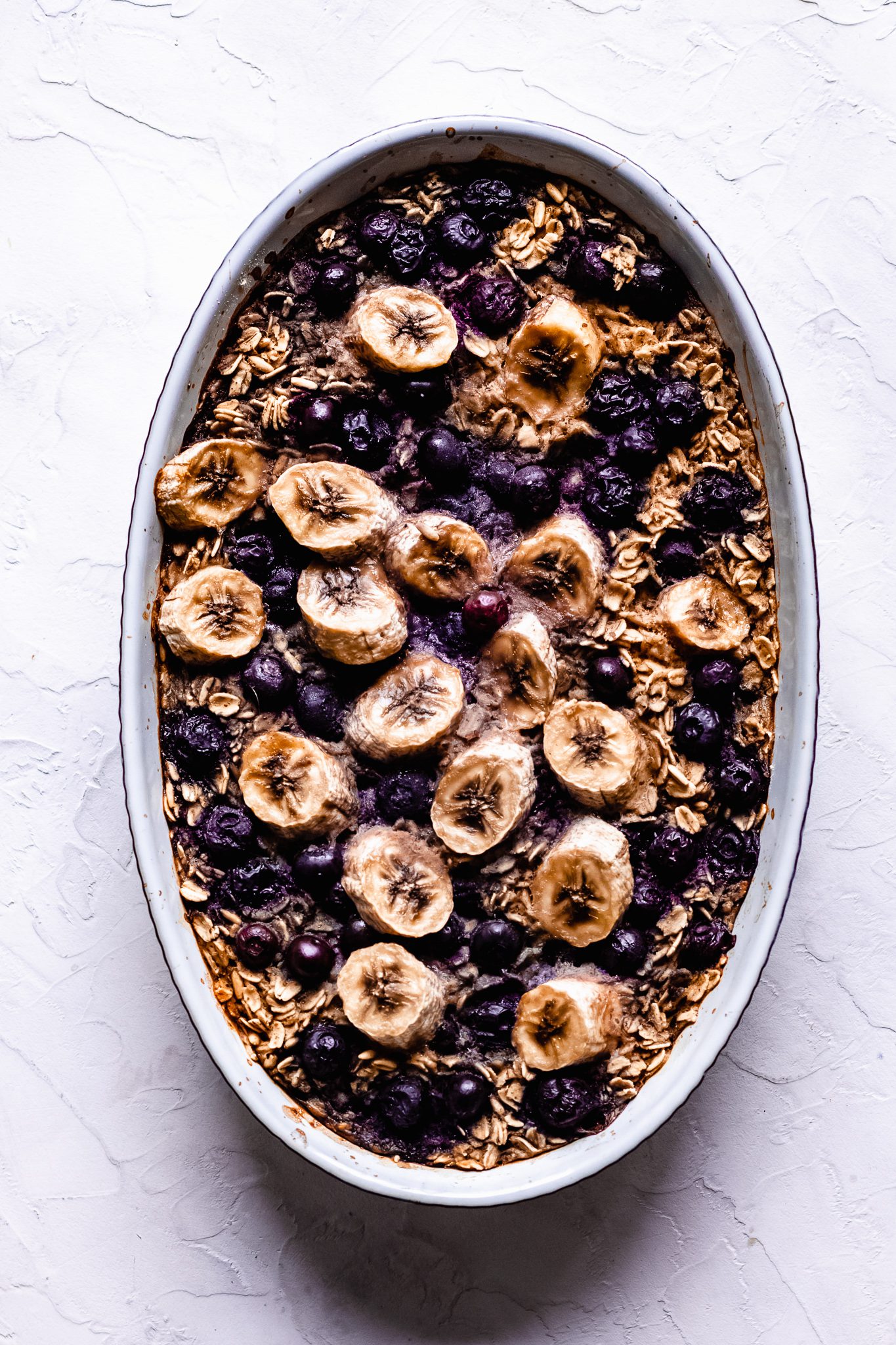 Secretly Healthy Vegan Baked Oatmeal with Blueberries (Easy!) | The