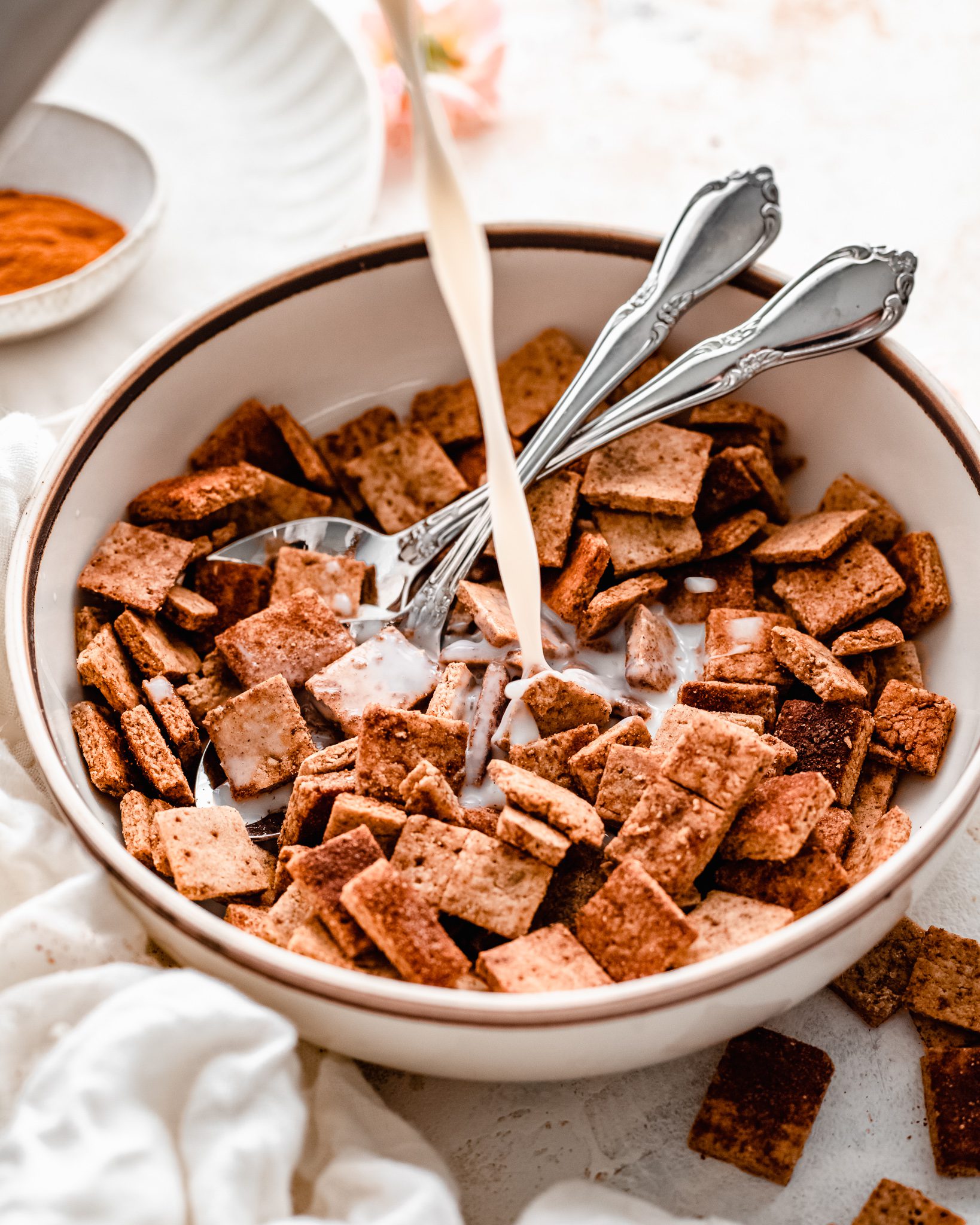 Homemade Cinnamon Toast Crunch Cereal (Vegan + Gluten Free!) The