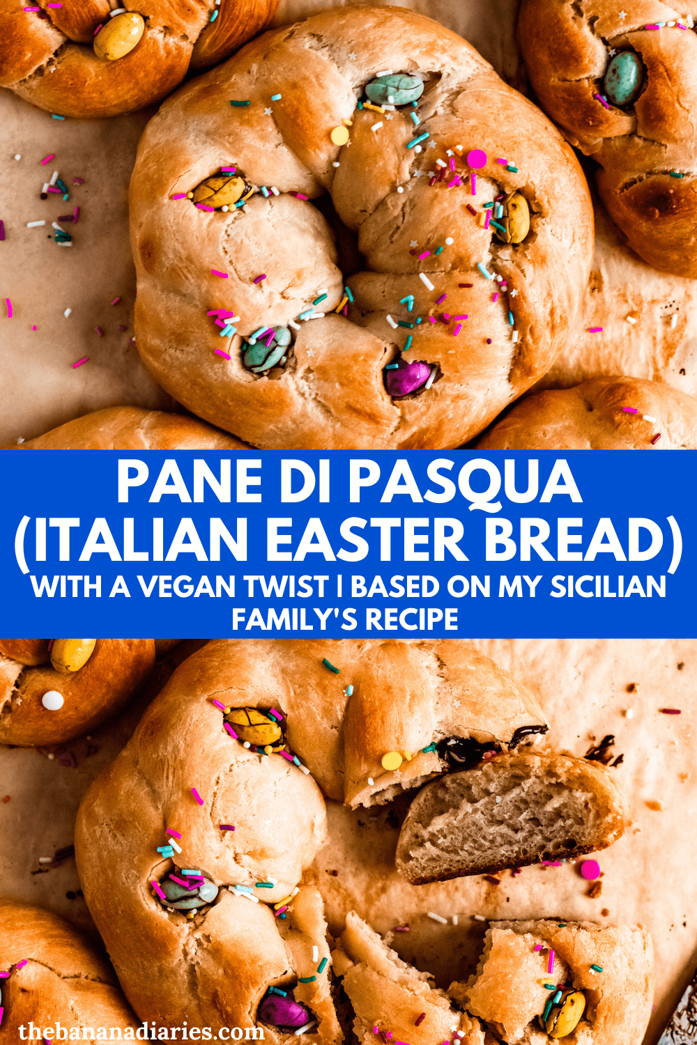 My favorite Pane di Pasqua (Italian Easter Bread) | The Banana Diaries