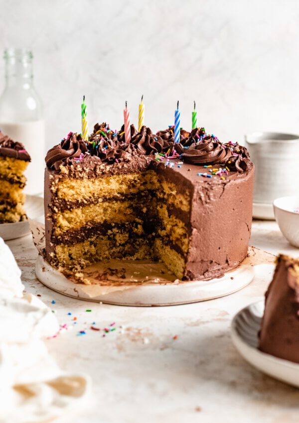 Best Ever Vegan Gluten Free Chocolate Cake (Made with Oat flour!) The