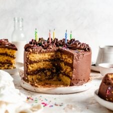 Best Ever Vegan Birthday Cake (Vegan Yellow Cake!)-image
