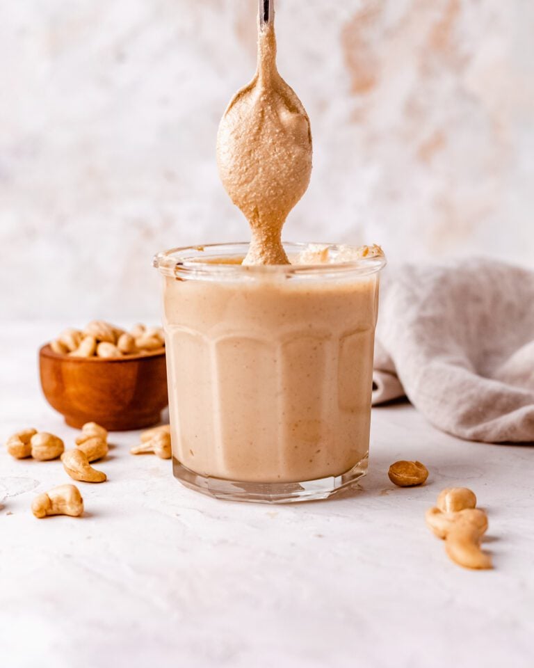 Creamy Homemade Cashew Butter (ready in 5 minutes!) The Banana Diaries