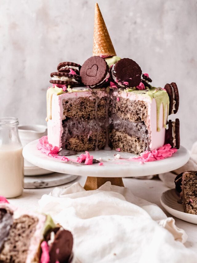 Vegan Mint Oreo Ice Cream Cake Recipe (Gluten Free) The Banana Diaries
