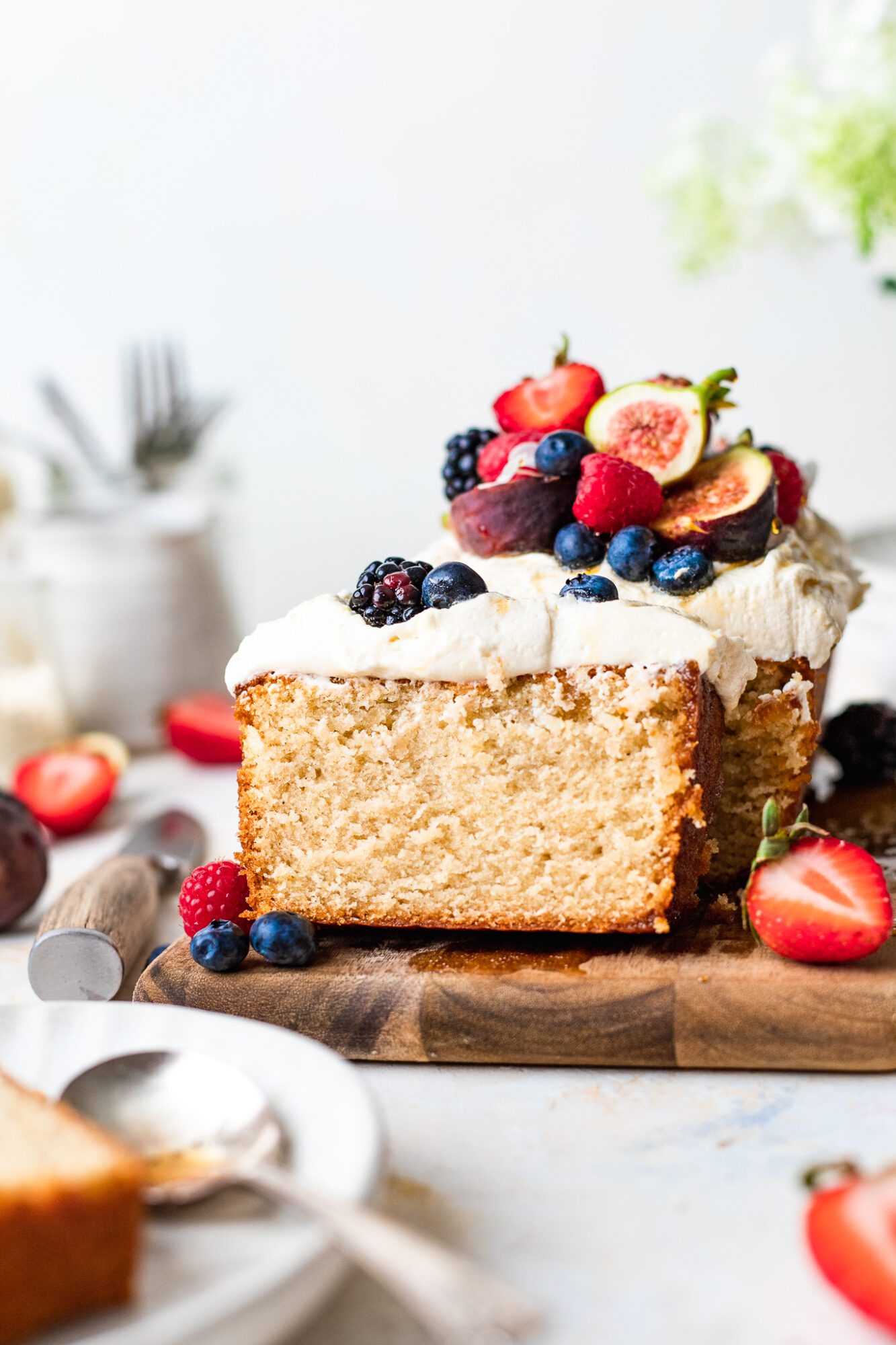 Vanilla Pound Cake Recipe with Loads of Sprinkles!