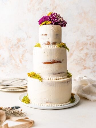 Homemade Vegan Wedding Cake Recipe