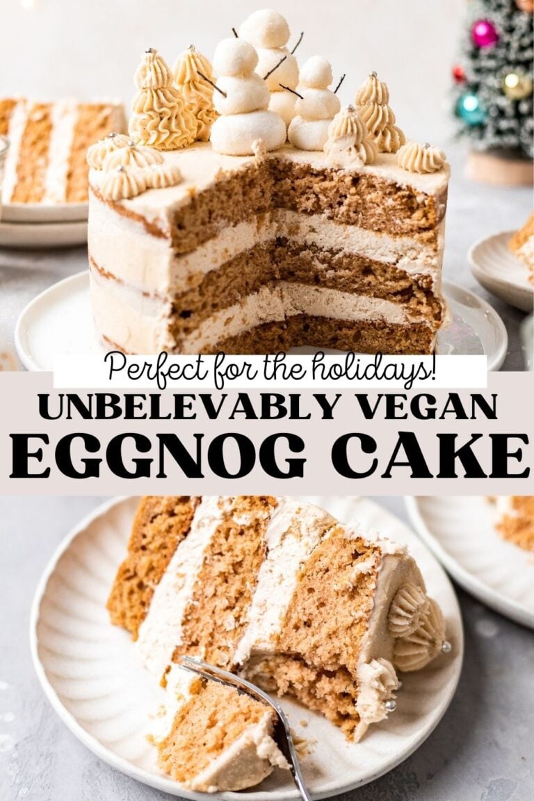 Easy Vegan Eggnog Cake (Gluten Free!) The Banana Diaries