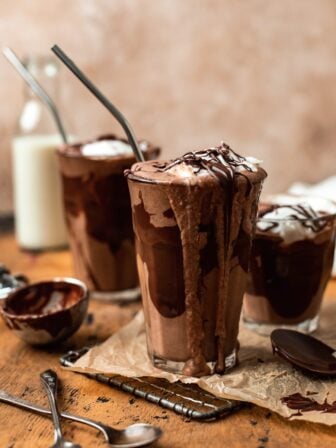 Creamy Vegan Malted Milkshake (Gluten Free & Healthier!)