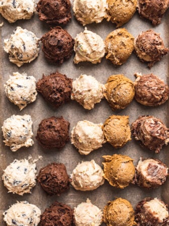 One Cookie Dough Endless Cookies! (Vegan!)