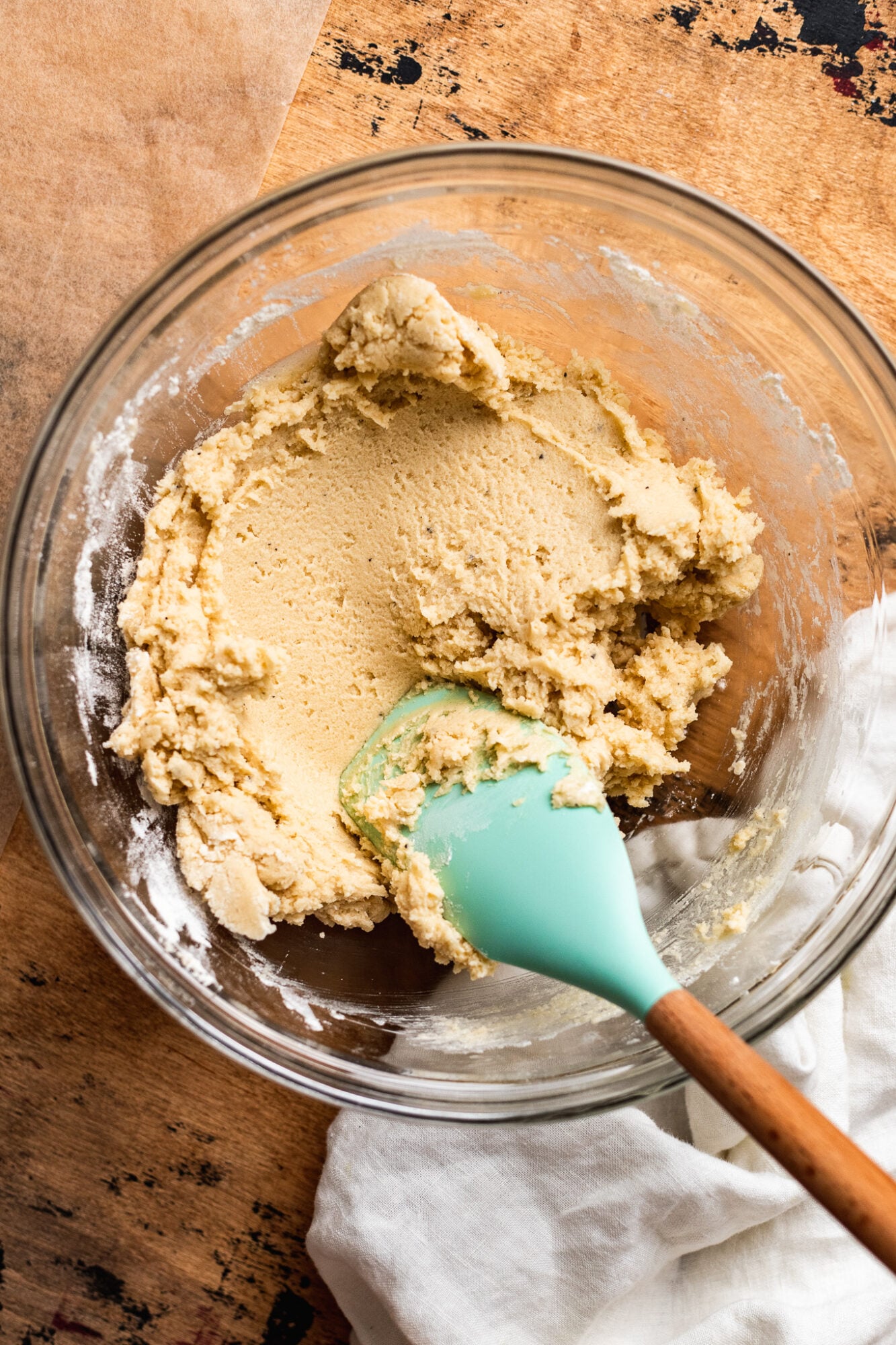 vegan shortbread cookie dough