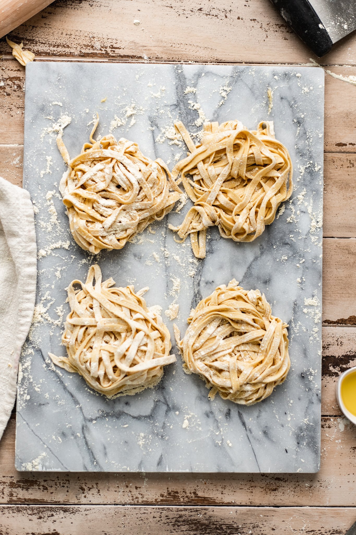 4 Ingredient Homemade Fresh Pasta No Eggs! Vegan! The Banana Diaries