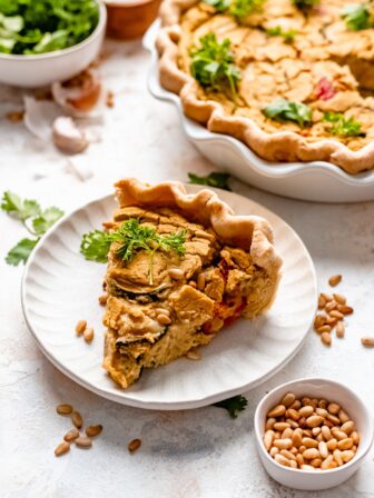 Best Vegan Quiche Recipe (Gluten Free + No Tofu!)