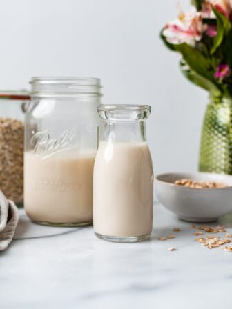homemade oat milk
