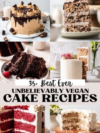 BEST Vegan Cake Recipes (Gluten Free options!)