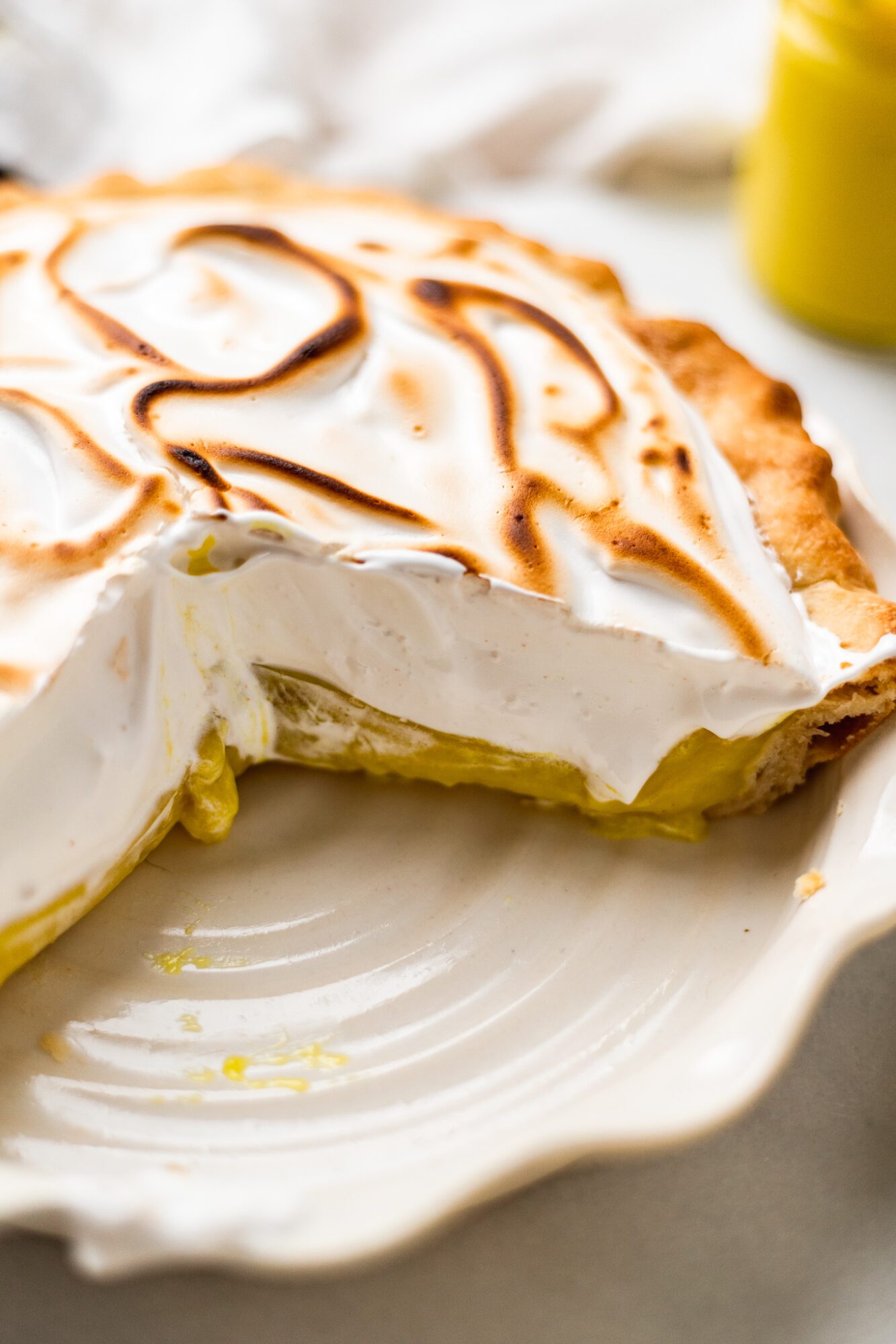 Vegan Lemon Meringue Pie - Project Vegan Baking