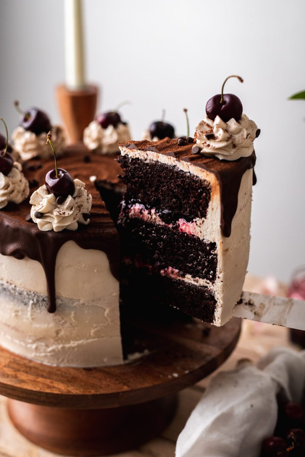 Best Vegan Black Forest Cake (Black Forest Gateau) The Banana Diaries