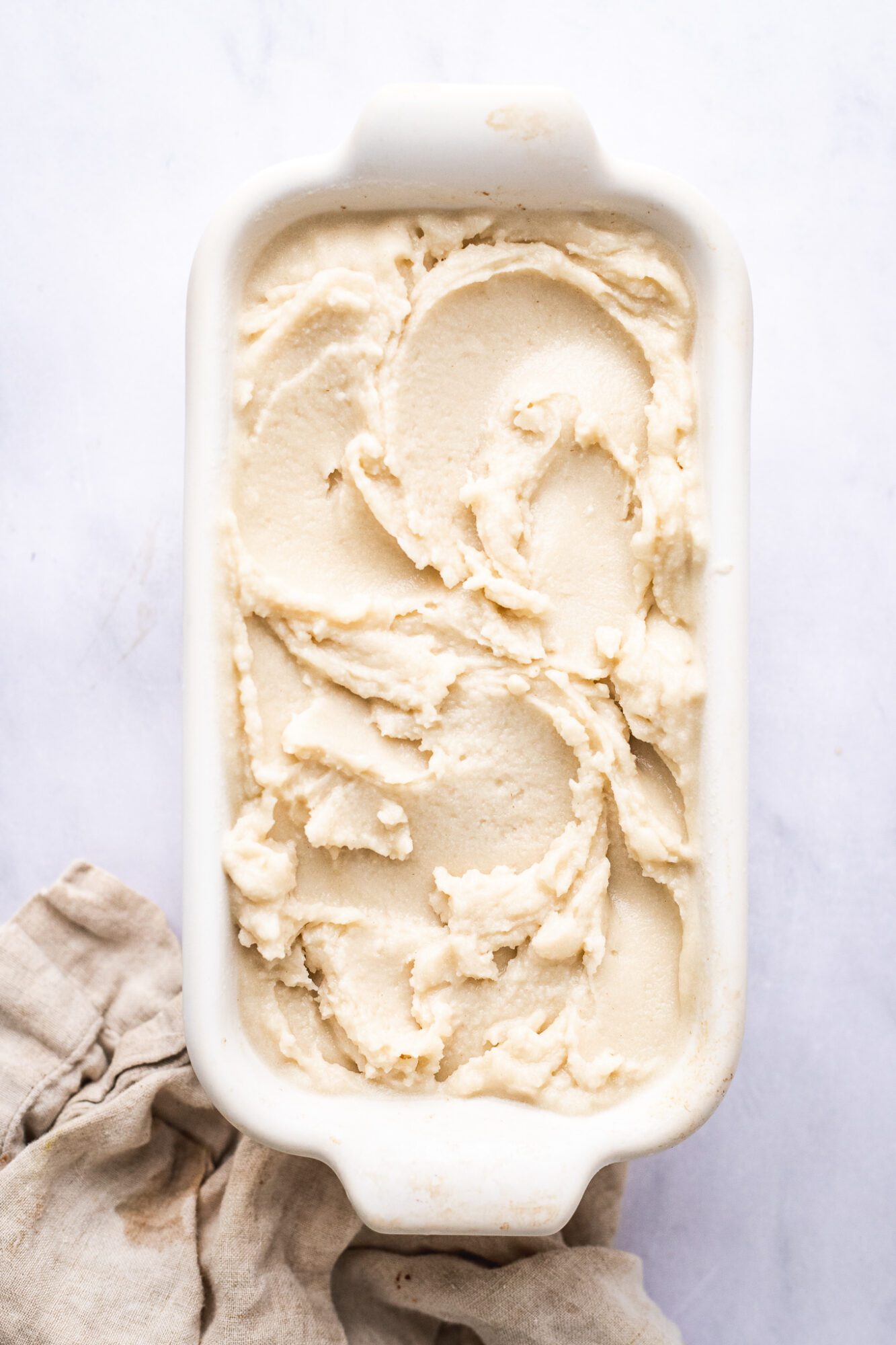 Nut Free Vegan Vanilla Ice Cream Recipe (Oat Milk Based!) The Banana