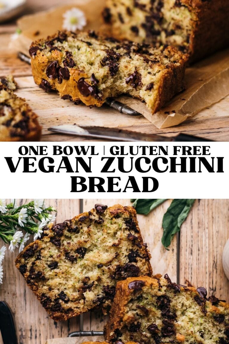 Easy Vegan Zucchini Bread (Gluten Free + Healthy!) | The Banana Diaries