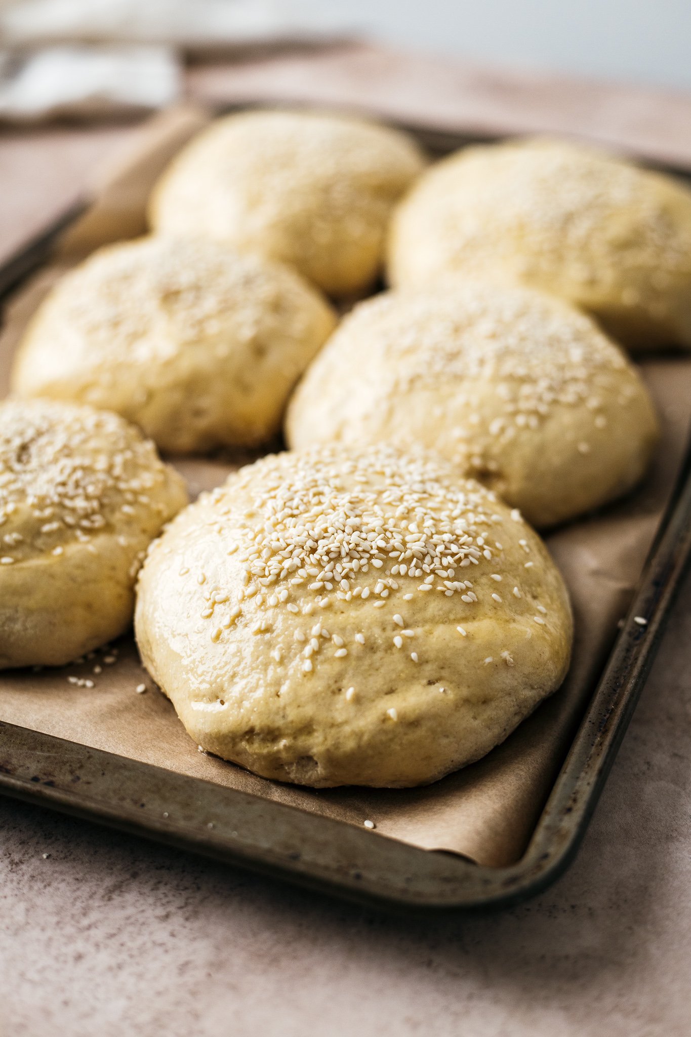 Unbelievably Soft Gluten Free Hamburger Buns Recipe (Vegan!) The