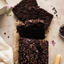 Super Moist Vegan Chocolate Zucchini Bread -image