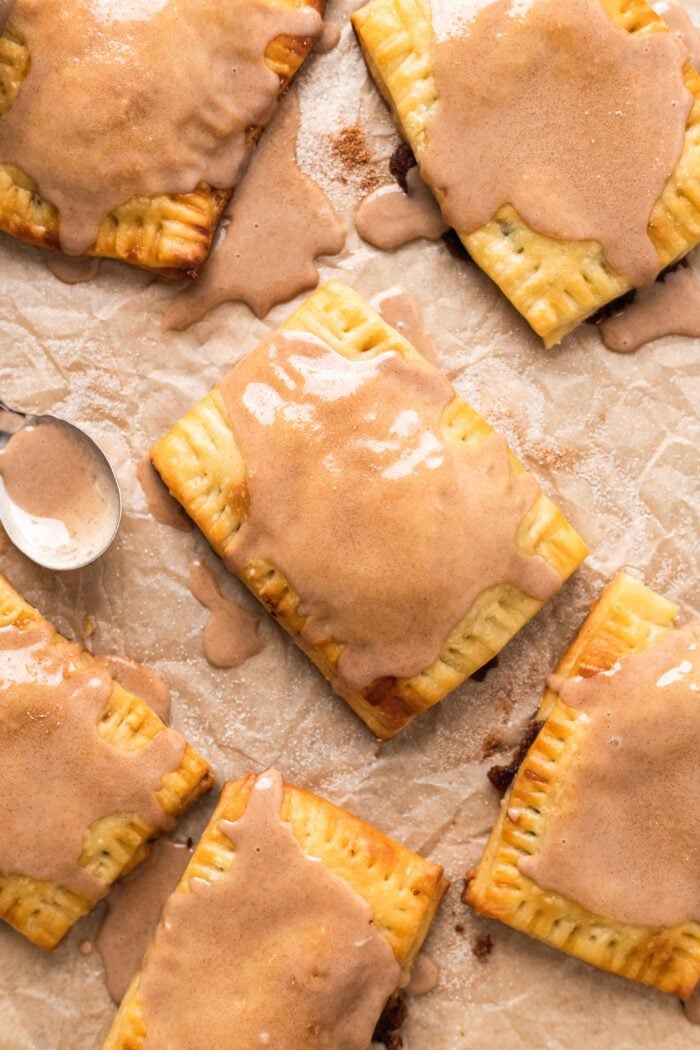 Cinnamon Sugar Vegan Pop Tarts