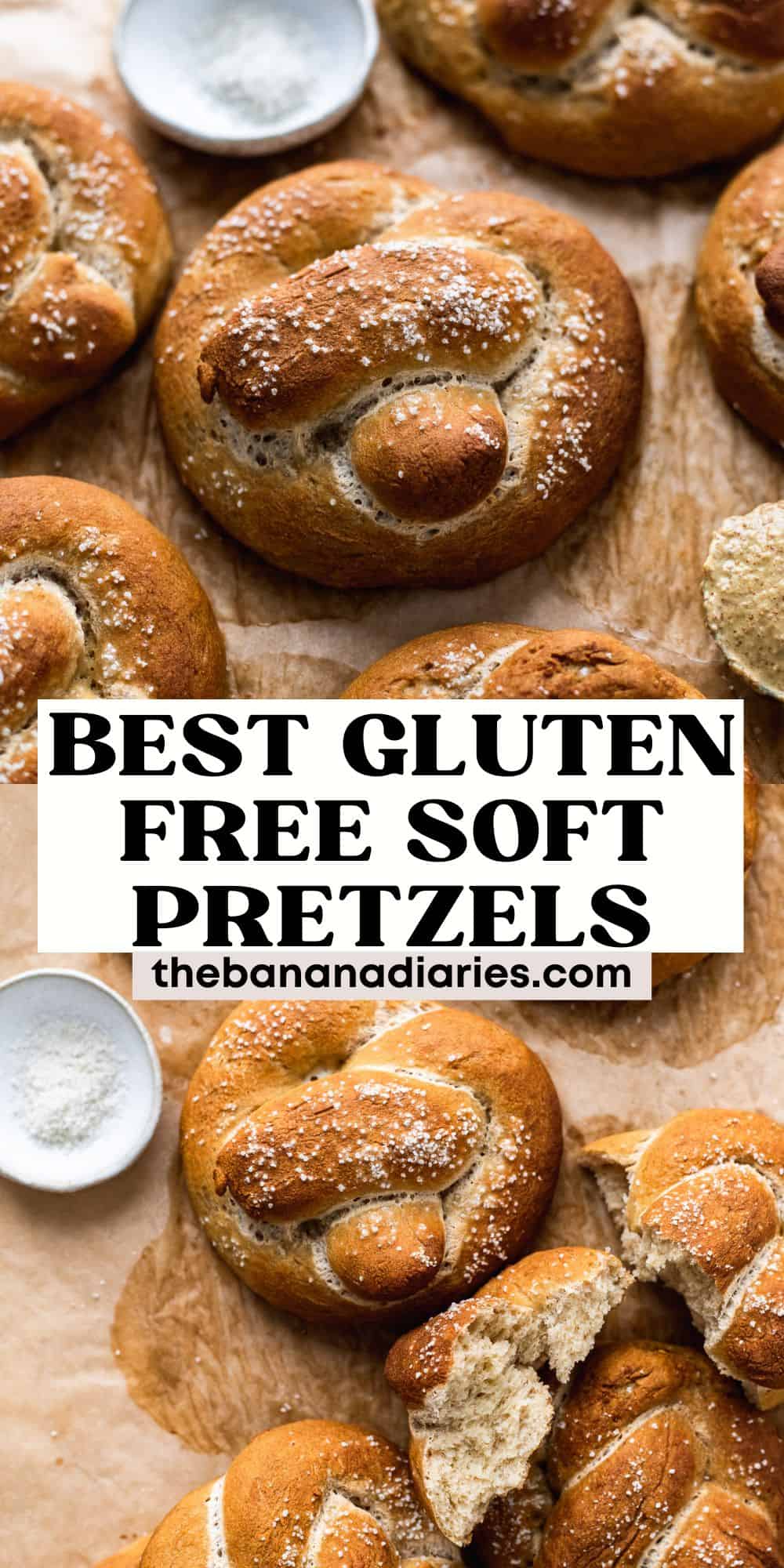 Perfectly Plush Gluten Free Soft Pretzels (Vegan!) The Banana Diaries