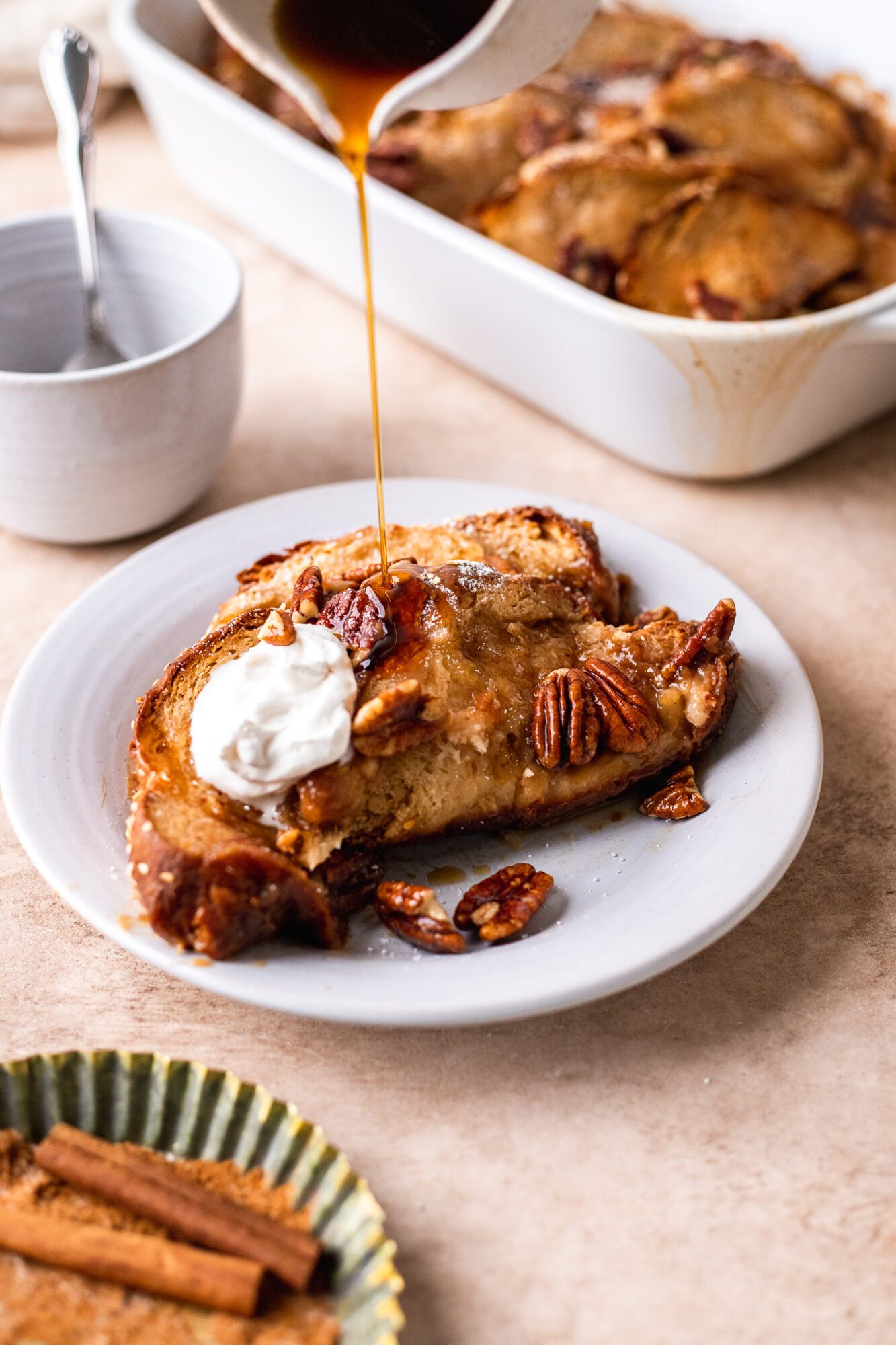 Easy Vegan French Toast Casserole (Overnight Option) The Banana Diaries