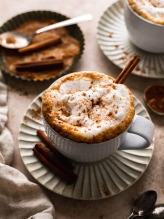 vegan pumpkin spice latte