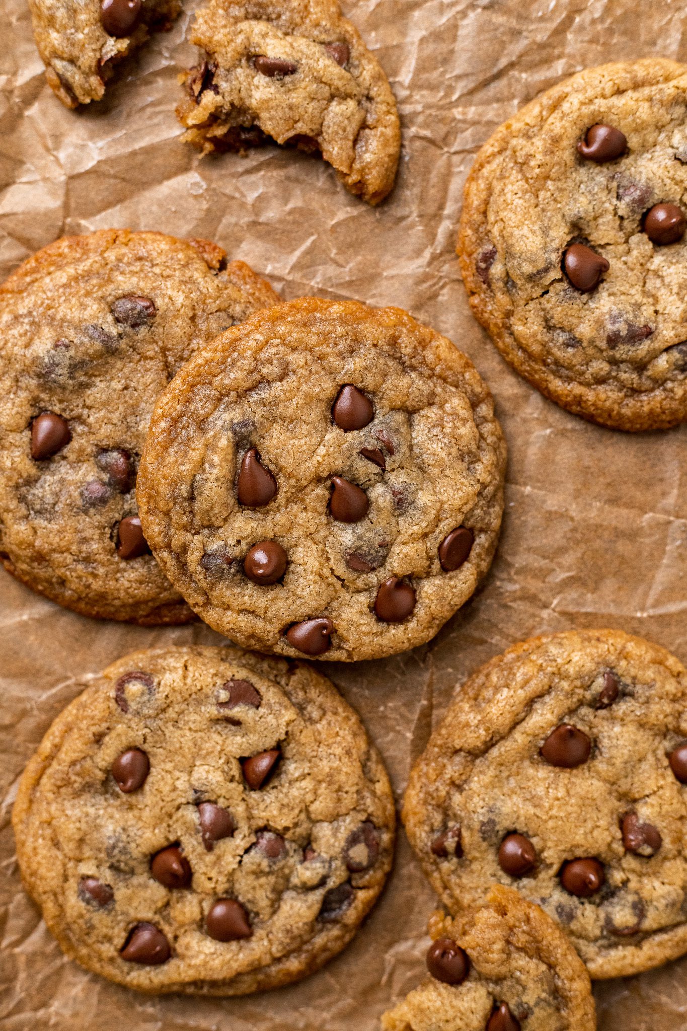 Small Batch Brown Butter Chocolate Chip Cookies (Vegan + Dairy Free