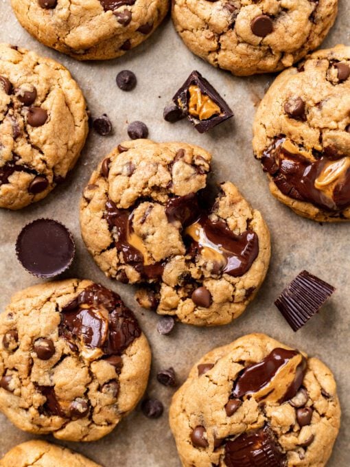 20 Minute Vegan Peanut Butter Chocolate Chip Cookies The Banana Diaries