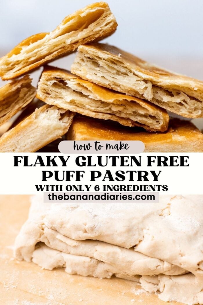 Quick & Easy Gluten Free Puff Pastry - The Loopy Whisk